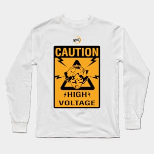 DEMON SLAYER SEASON 2: CAUTION HIGH VOLTAGE Long Sleeve T-Shirt